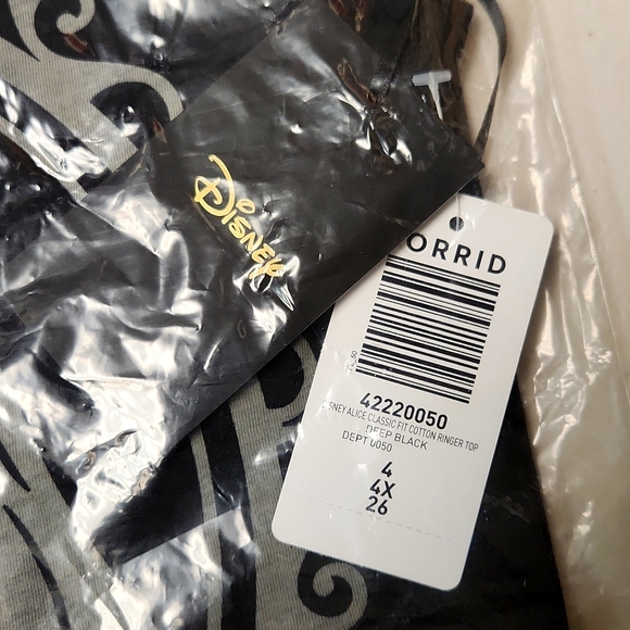❤️NWT VINTAGE TORRID TEE - DISNEY ALICE IN WONDERLAND CAMEO TOP - PLUS SIZE - Picture 9 of 14